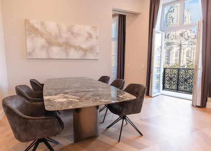 Luxury / 3-raum-suite An Der Frauenkirche / 4 شقة *